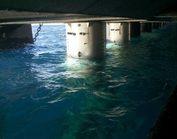 Barracuda provided all the underwater works for BAM International at Aqaba Container Terminal